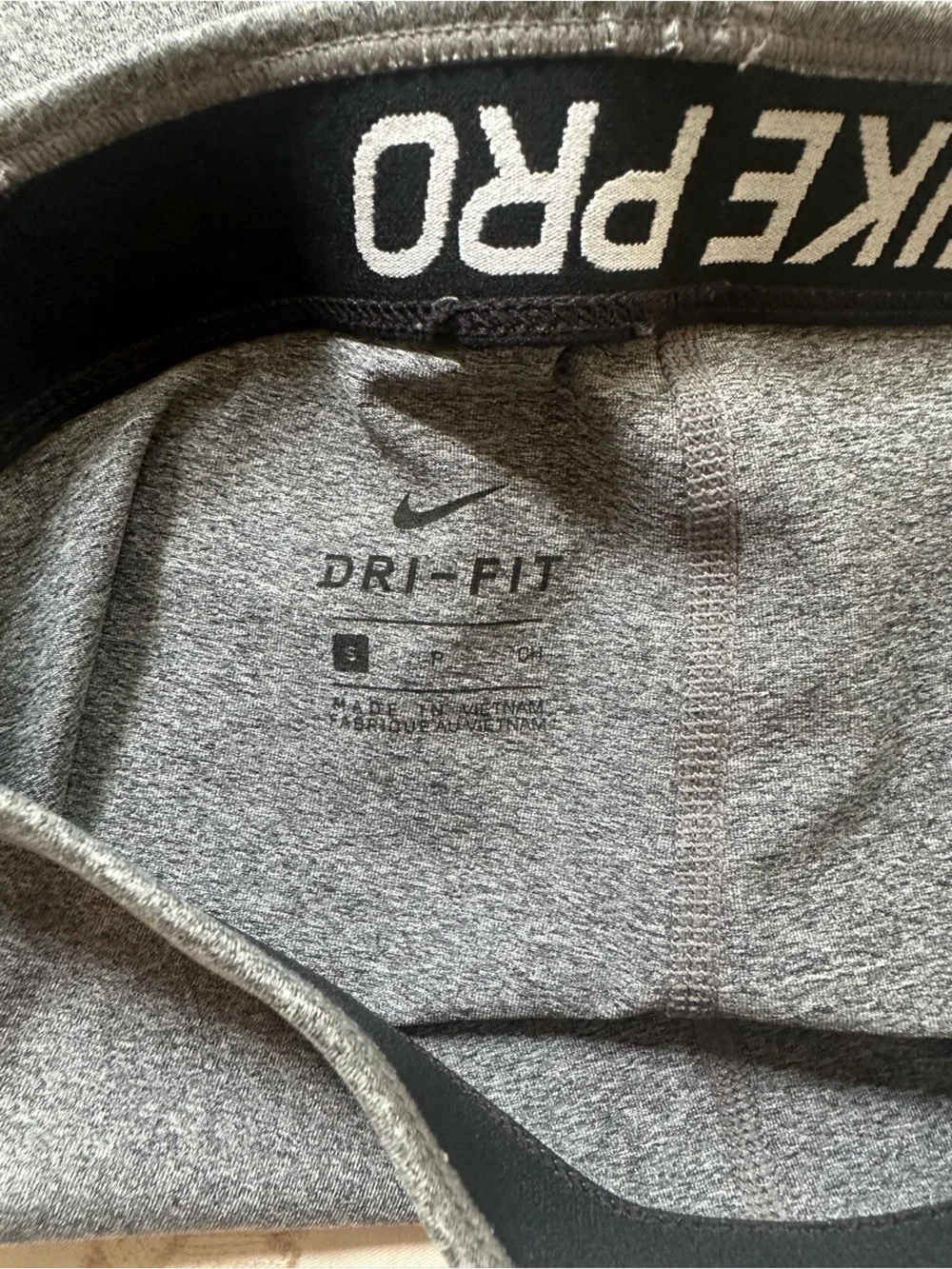 Nike Pro Gray Women's Athletic Training Shorts